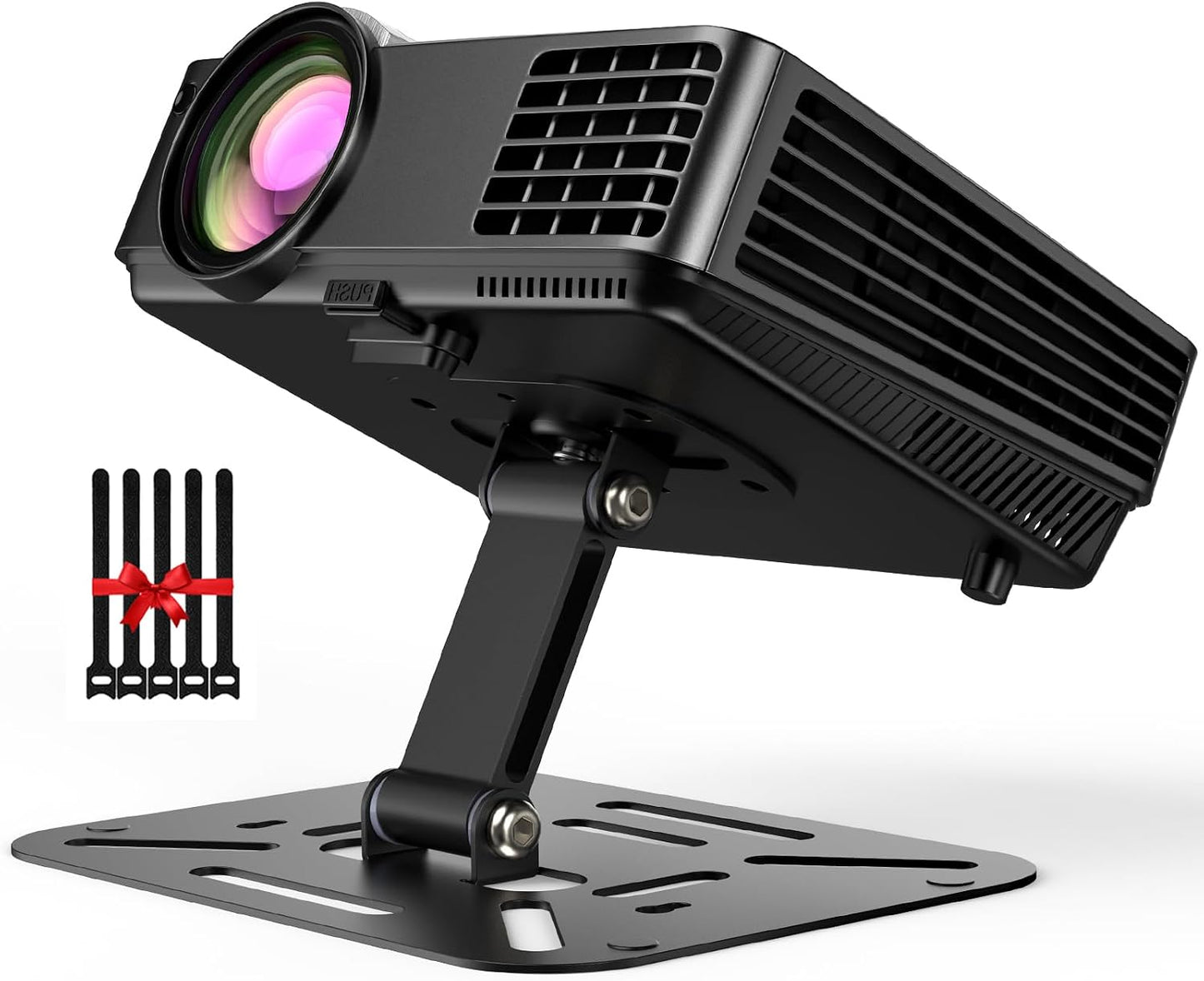 DAWASAPAT Projector Foldable Stand, Mini Projector Stand, Desktop Projector Mount, Table Top Projector Stand with Tilt