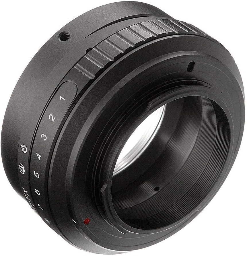 FocusFoto M42 X-A2,X-A3,X-A5,X-M1,X-E1,X-E2S,X-T1,X-T2,X-E3,X-A10,X-A20,X-T10,X-T20,X-PRO1,X-PRO2 Tilt Shift Adapter