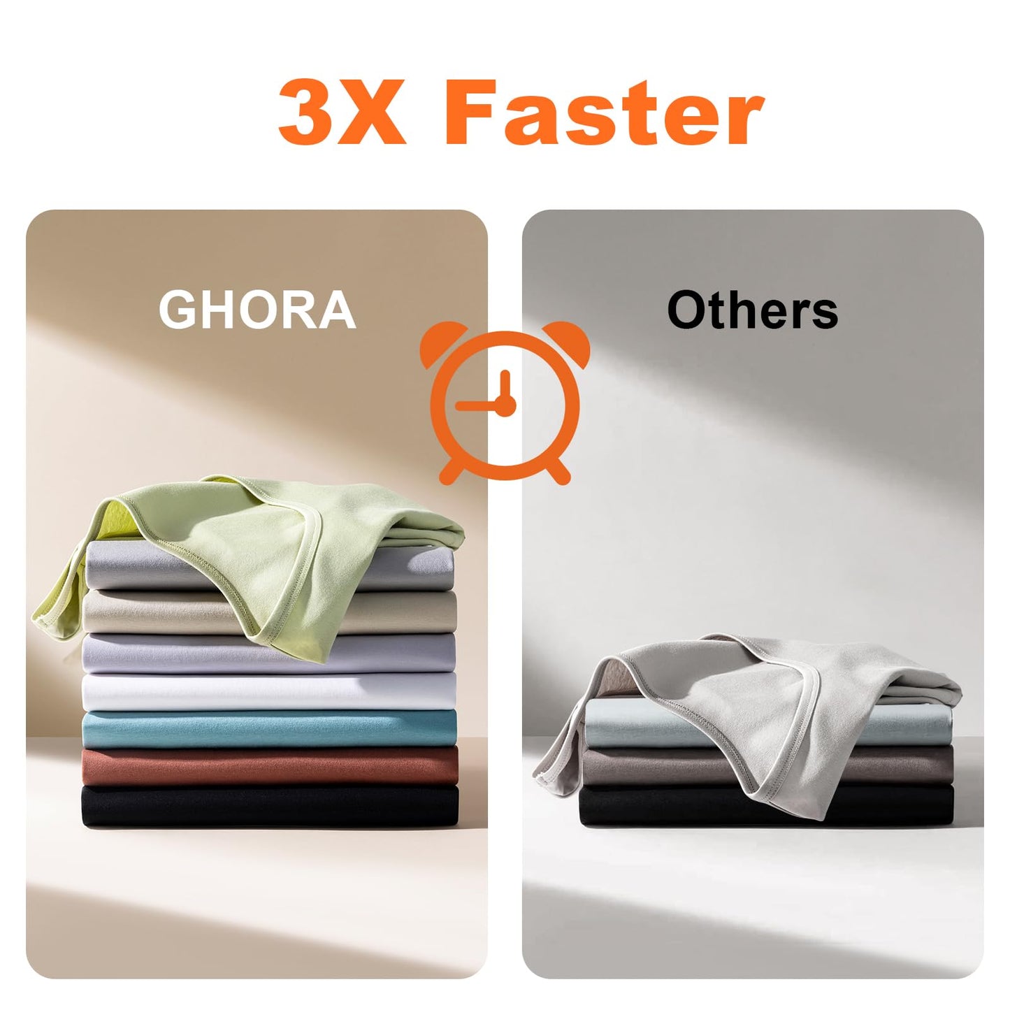GHORA Vacuum Steamer for Clothes, 3500Pa Strong Suction Handheld Garment Steamer, Portable Travel Steamer & Iron Dual-Mode (110-120V)