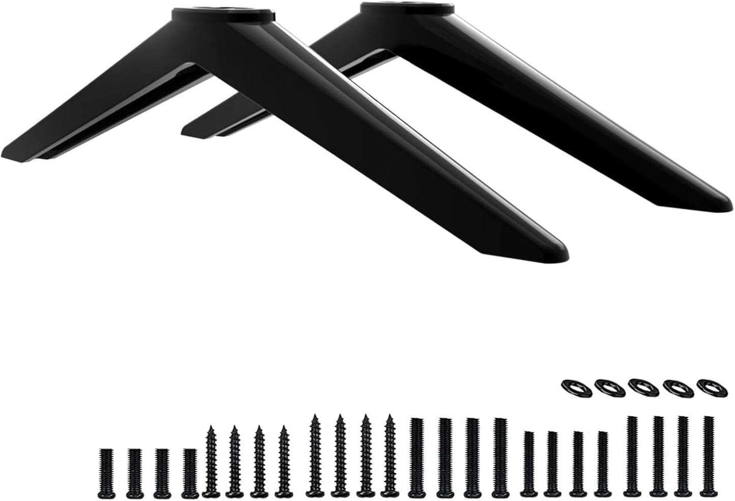 Maozhren 28" 32" 40" 43" 49" 50" 55" 65" 55S401 50S546 50S423 43S431 40S325 28S405 TV Legs for TCL Roku TV Stand Legs