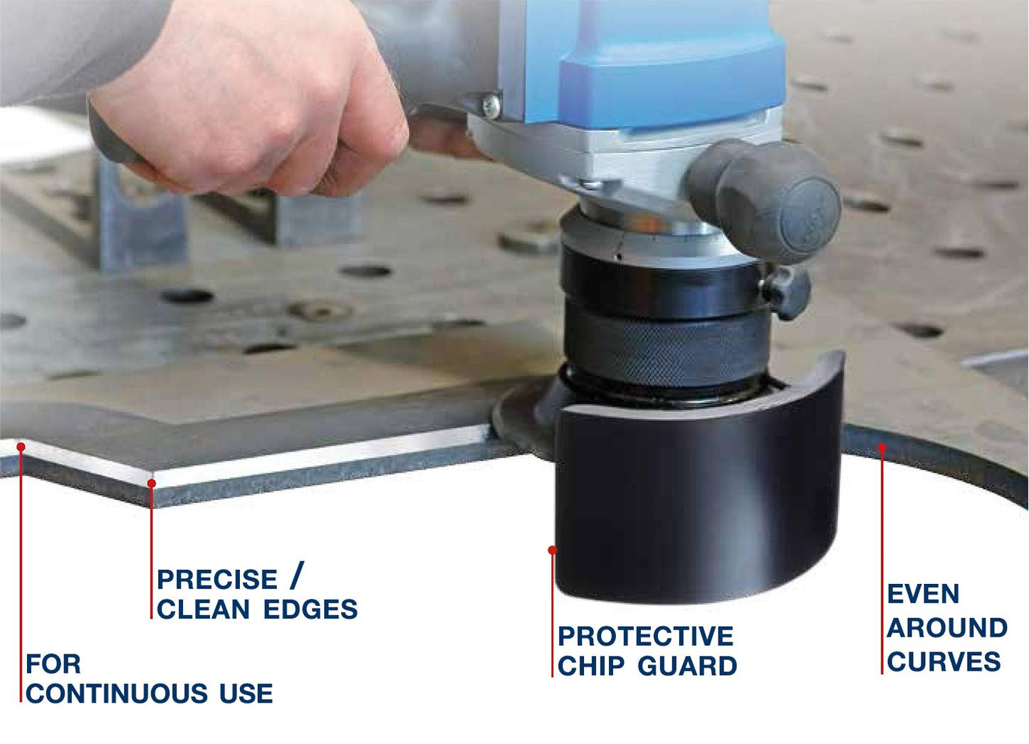 CS Unitec SHM 900 Heavy-Duty Carbide Inserts for Use with EKF 630/ EKF 645 Hand-held Chamfer/Beveling Machines - Made in Germany