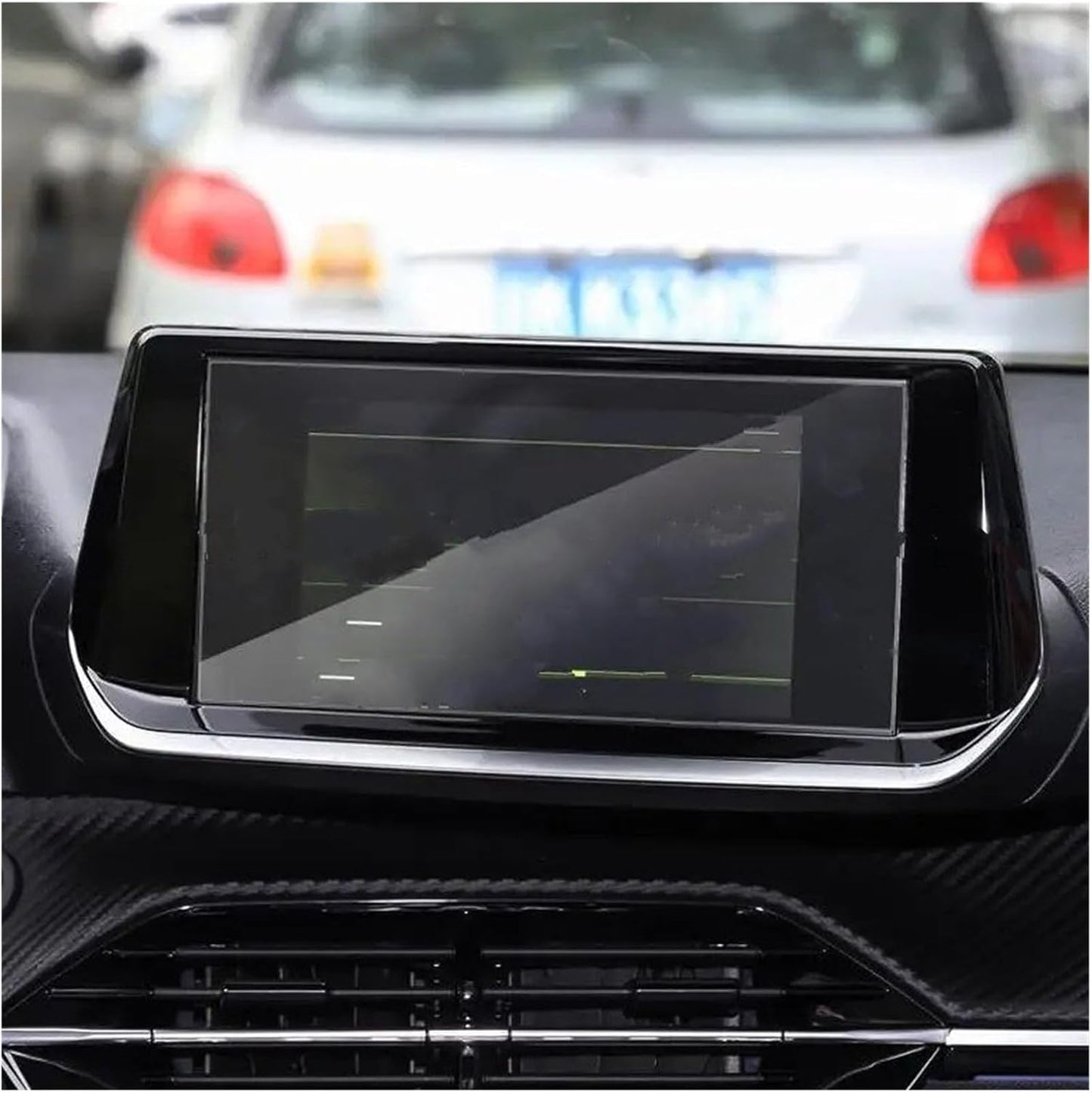 Generic 208 E208 2020 2021 2022 7 Inch Car GPS Protective Film For Peugeot Screen Protector Tempered Glass Car