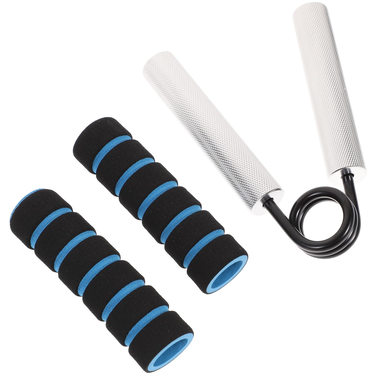 Toddmomy 50Lb Hand Grip Exerciser with Rod Cover Wrist Strengthener Compact Hand Gripper for Finger Forearm Training Home Gym Use