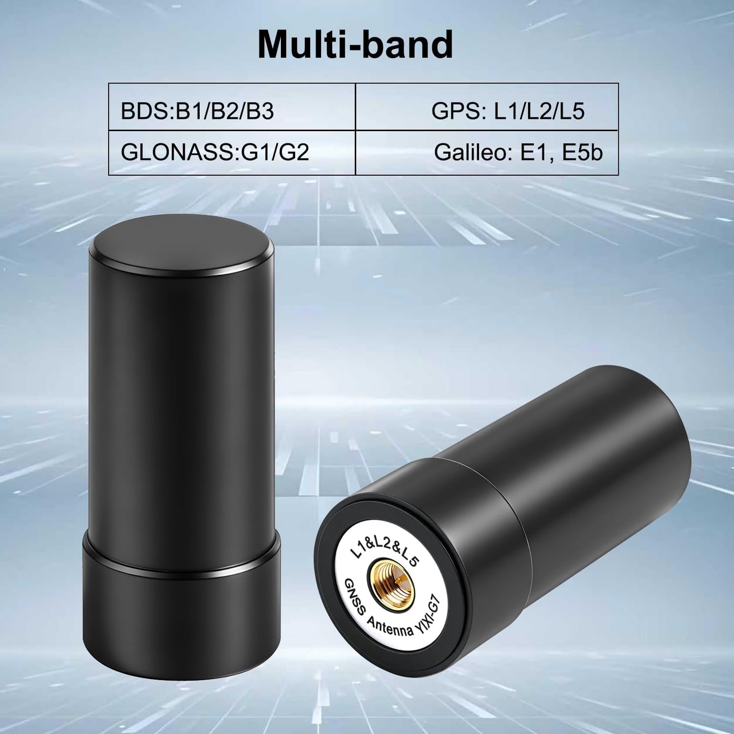slinkdsco RTK GNSS Active Antenna High Precision Helix Positioning GPS GLONASS Beidou BDS Galileo Four-Star