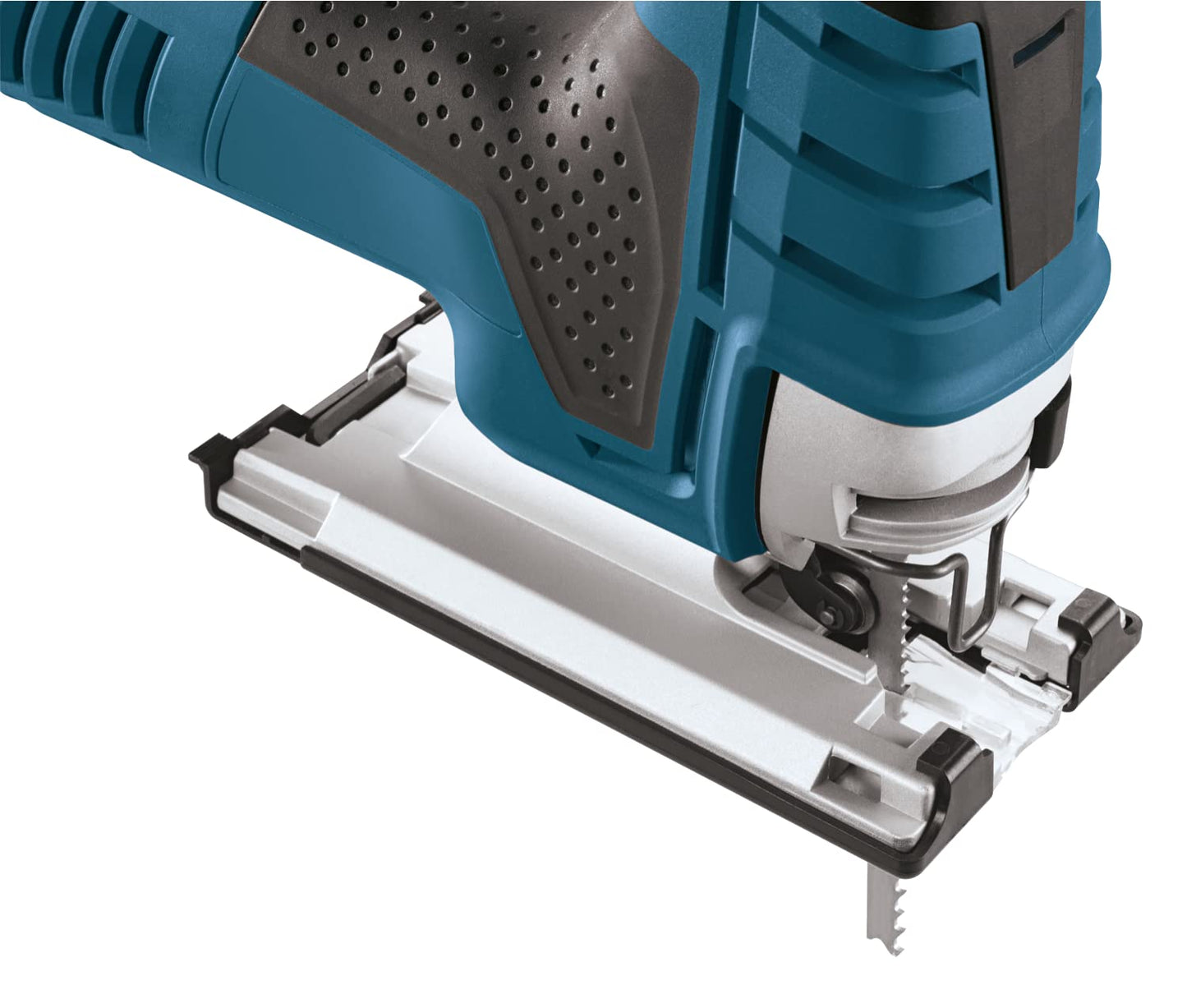 BOSCH Top-Handle Jig Saw 7.0 Amp, 3,100 SPM, 45 Degree Beveled Cuts, Variable-Speed Control, Ergonomic Design, Corded (JS470E)