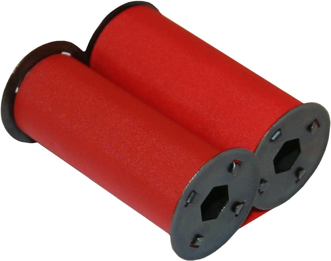 20-0106-004 125 150 Acroprint Replacement Red Ribbon for Model and Model Time Clock