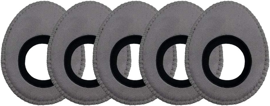 /5packs) OPENMOON Oval Large Viewfinder Eyecushion for Alexa Mini Amira Cameras (Ultrasuede (Gray)