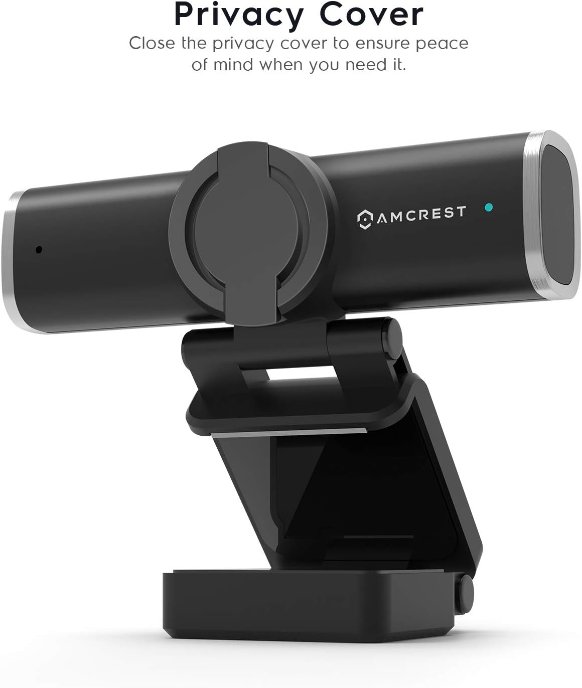 Amcrest 1080P (AWC195-B) Webcam with Microphone for Desktop, Web Cam Computer Camera, Streaming HD USB Web Camera