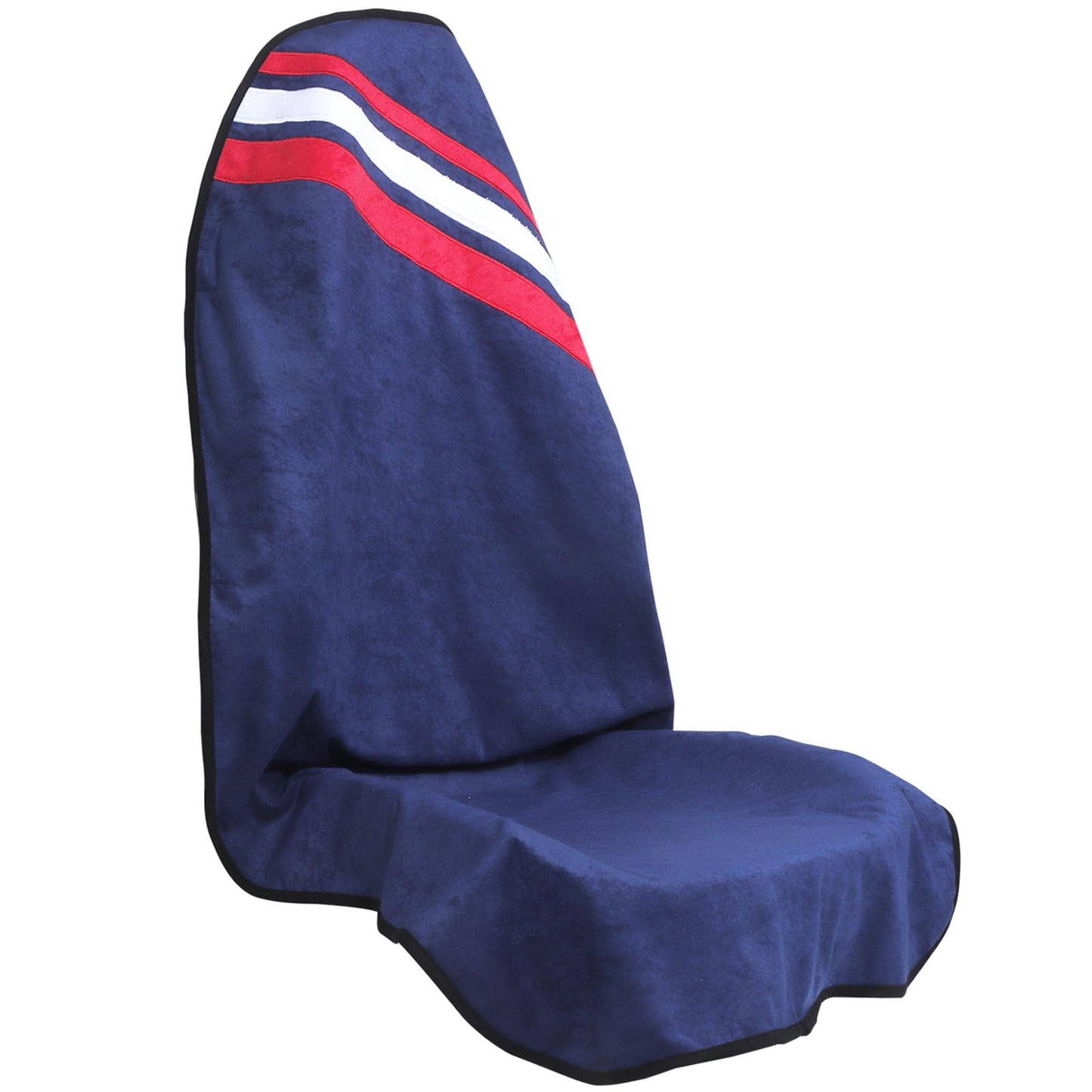 LoyaGour Waterproof Car Towel Seat Covers Front Seats for After Gym Workout,Auto Universal Interior Sweat Towels Cloth Bucket Carseat Cover Protector for Trucks SUV RV Boat Van (Navy Blue)