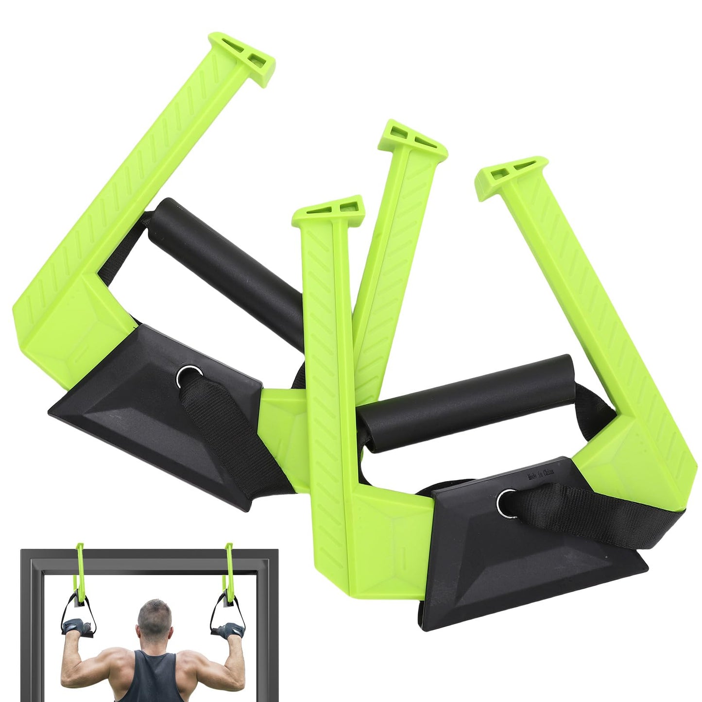 Portable Pull Up Bar For Doorway, Home Gym Equipment, Travel Pull Up Bar, 220lbs Weight Capacity, Chin-Up Core Training