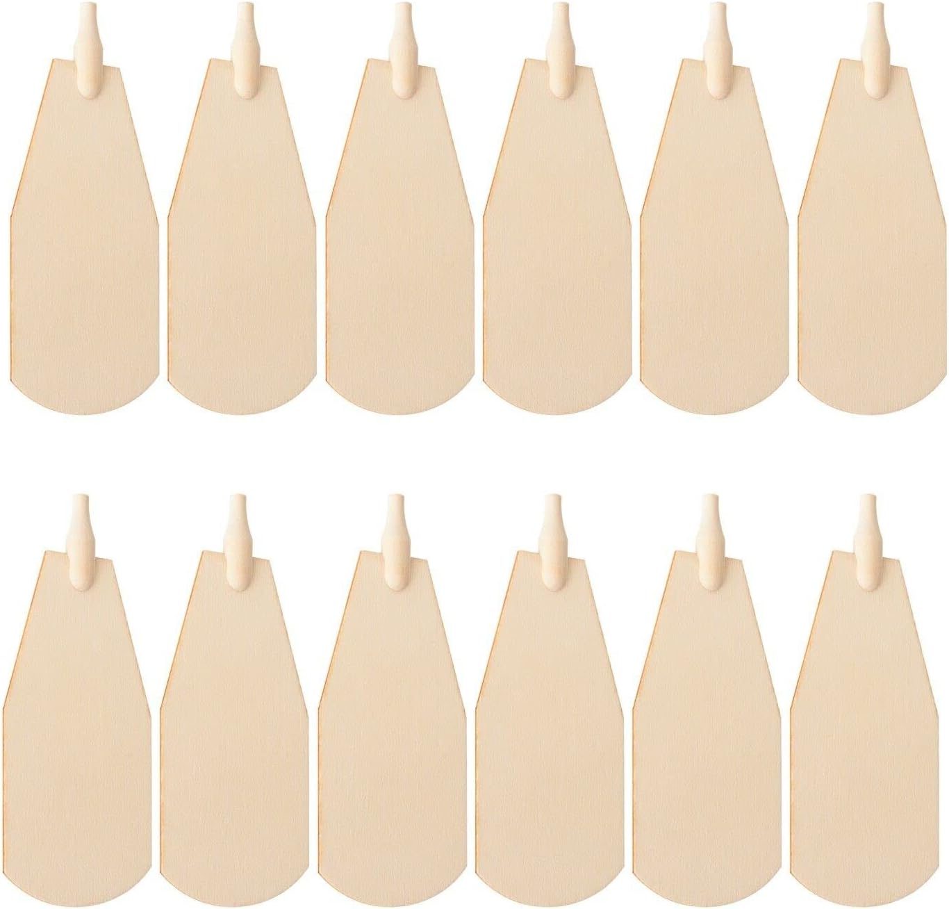 Skiennix 12-Pc Replacement Fan Blades Kit - Perfect for German Christmas Pyramid Carousels & Windmills