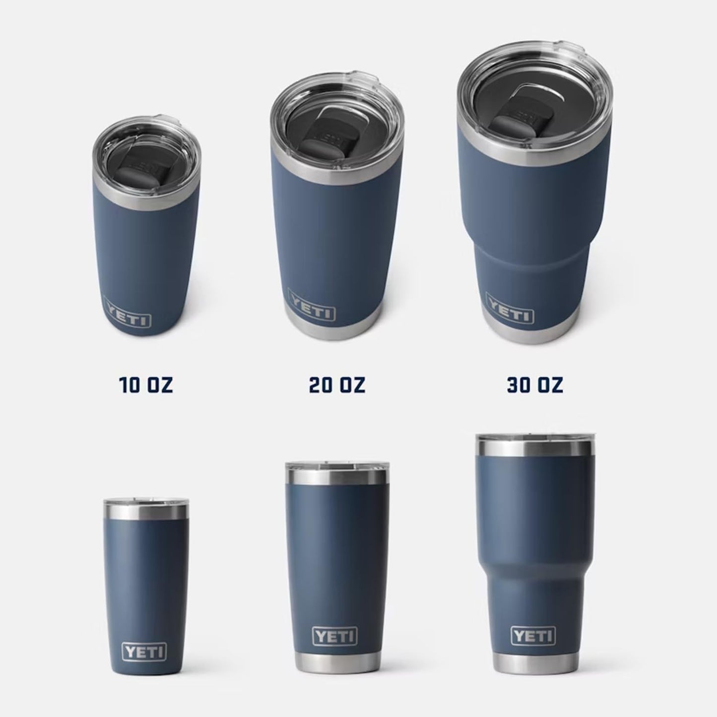 YETI Rambler 20 oz Tumbler - Stainless Steel Vacuum Insulated with MagSlider Lid