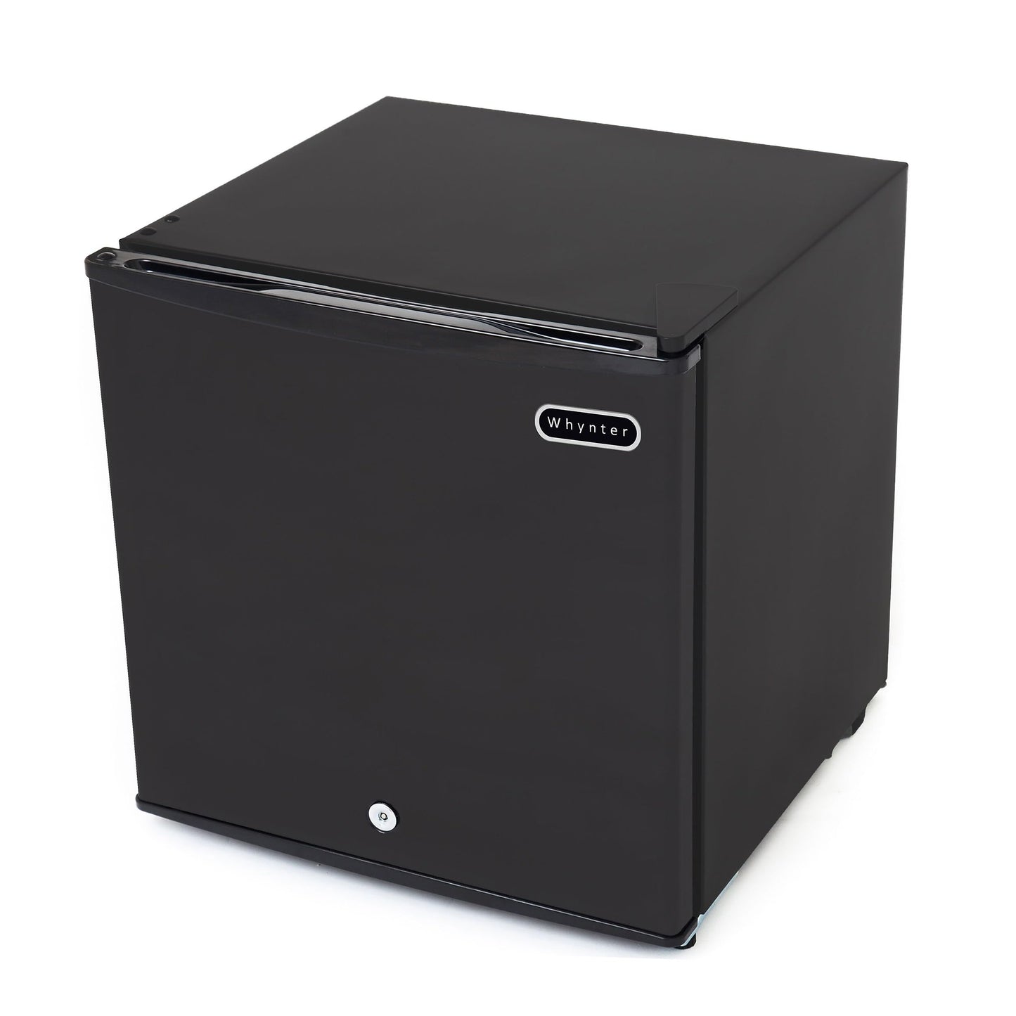 Whynter Upright Small Freezer Mini Freezer with Lock for Bedrooms, Dorms, Garages, Offices CUF-110B, Black Energy Star, 1.1 Cu Ft