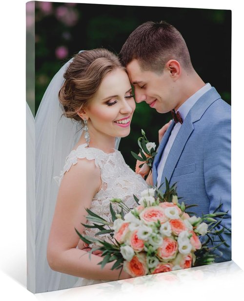 CanvasChamp Custom Canvas Print - Personalized Framed Wall Art for Home & Office Decor | 7" W x 5" H
