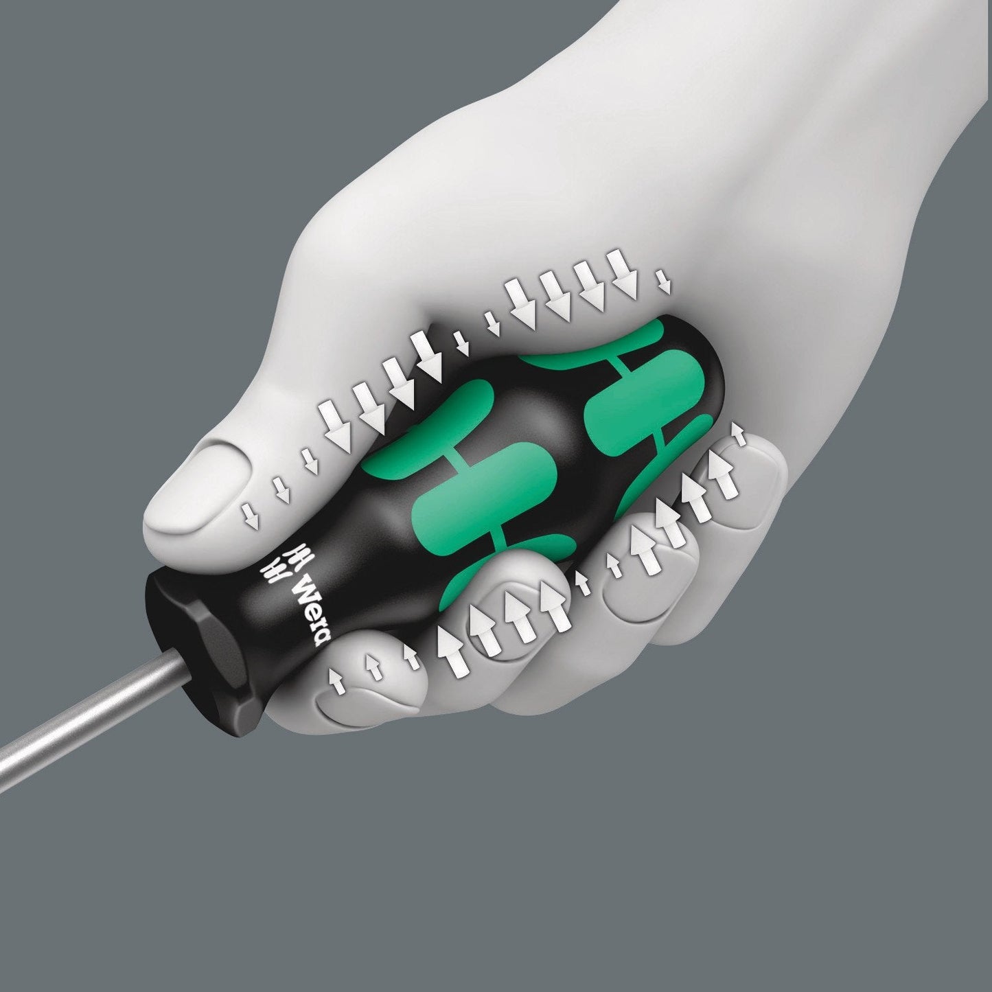 WERA Screwdriver Set - 6 Piece Laser Tip Precision Tools for Enhanced Grip and Control
