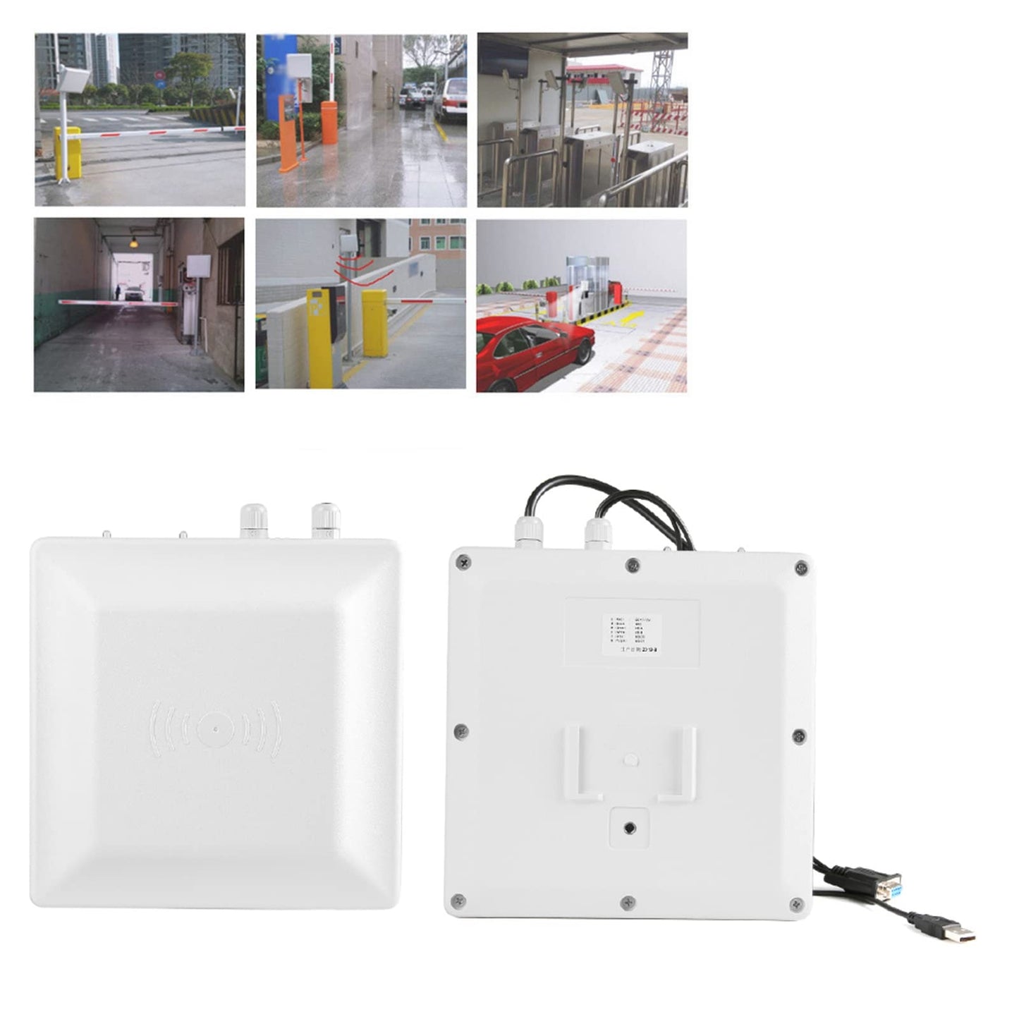 Dioche RFID Reader for Access Control, UHF Passive Electronic Tag, , 5m Read Distance, USB, 115200bps, 12V DC, -20C to +60C