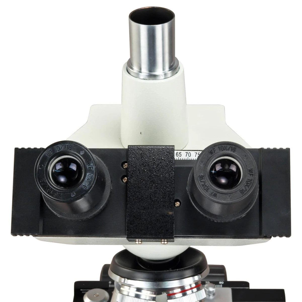 OMAX M837L Series Trinocular Lab Compound Microscope - 40X-1600X Magnification - Professional Microscope for Adults with LED Illumination