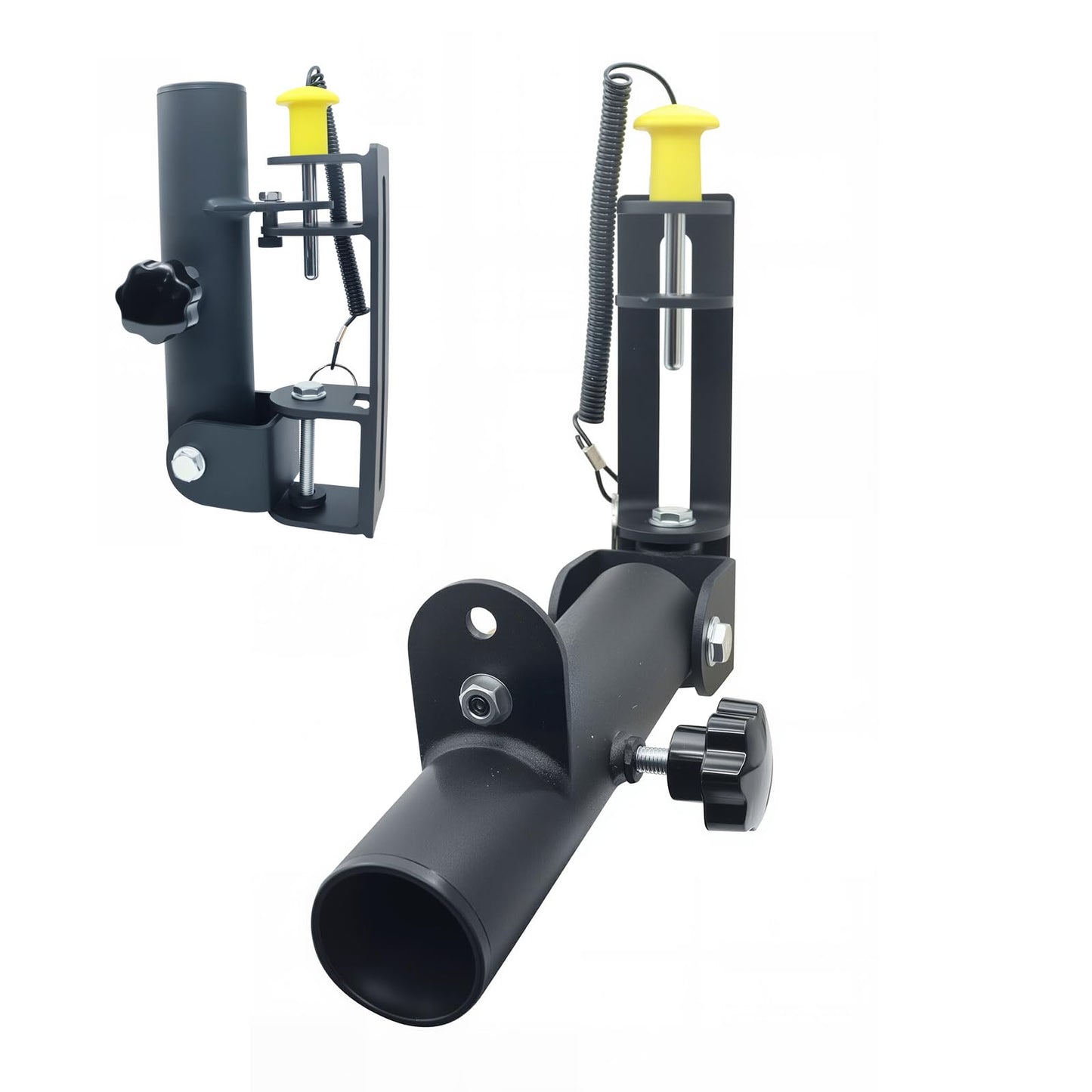 FNKTEK Landmine Attachment for Barbell 360° Swivel Storable T-Bar Row Landmine Base Fits 2” Olympic Bar,Gym Home Fitness,Squat,Deadlifts