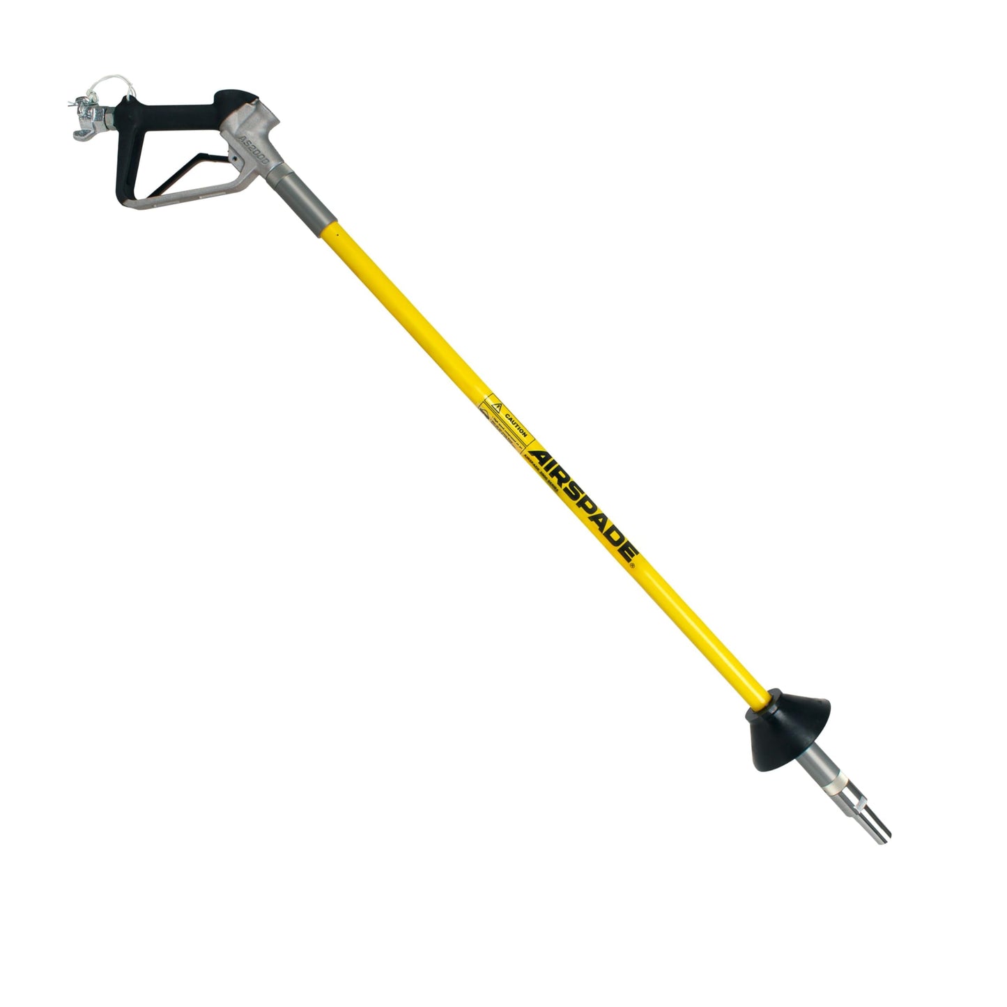 AirSpade 2000 225 CFM Air-Excavation Tool, w/ Supersonic Nozzle and Dead-man Trigger, 4 Foot Barrel, Rugged Lightweight Construction (HT138 )