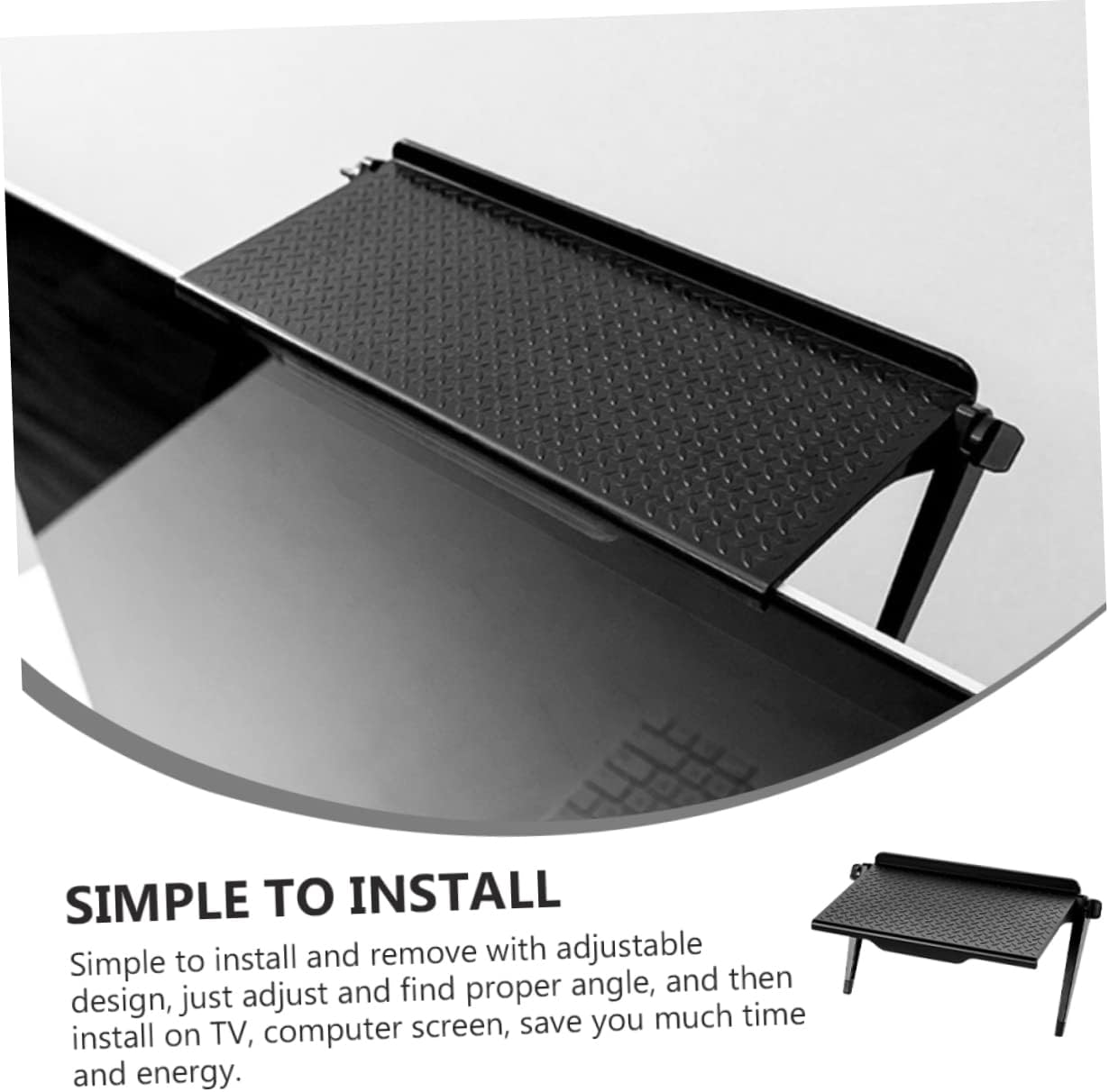 Computer Stand Tv Screen Shelf Monitor Elevated Rack Desk Storage Floating Tv Stand Gaming Computer Accessory Laptop