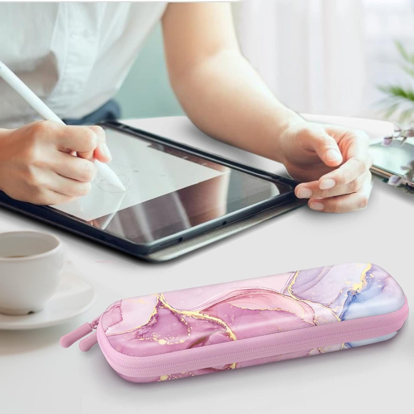 1st 2nd Fintie Holder Case for Apple Pencil Pro, Apple Pencil (USB-C / / Generation), PU Leather Carrying Bag Sleeve