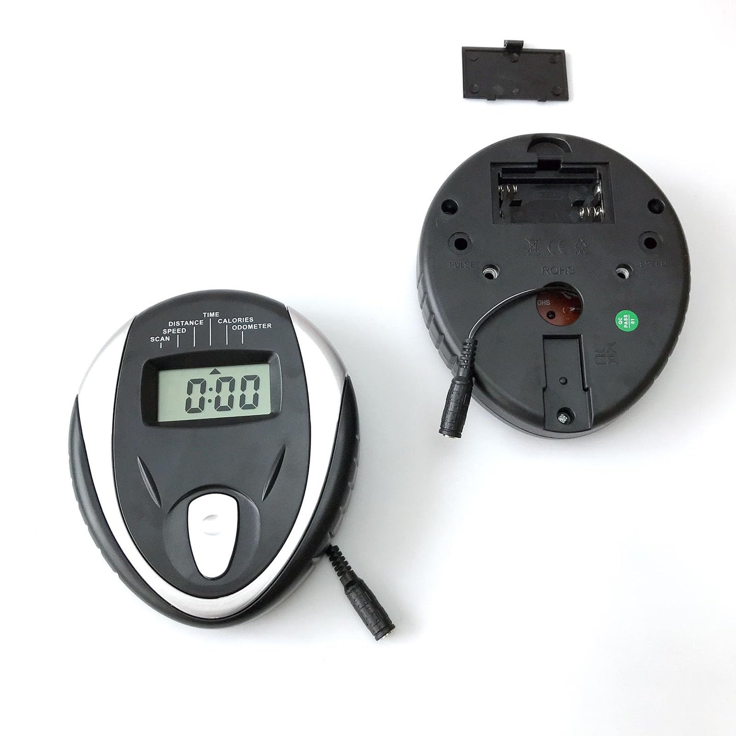 Pjeghbvop Fitness Bike Speedometer Exercise Speed Display Adapter Gym Equipment Precise Bikes Tracking Trackers Fitness Bike Sensors Trackers Gauge Counter