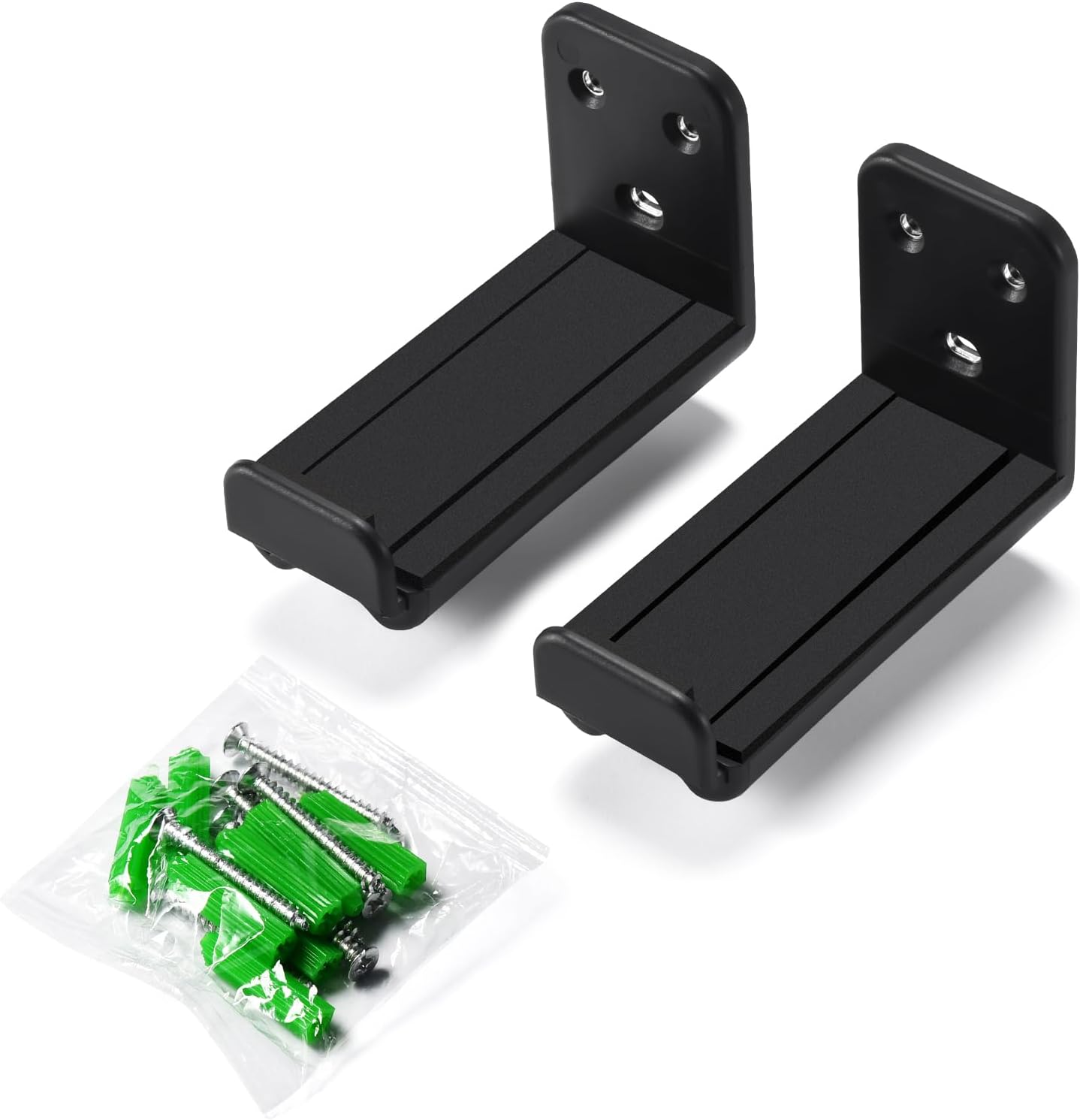 YaoshanTuda 20-65" Universal Soundbar Wall Mount for Samsung/Sonos/Bose/LG | Adjustable TV Sound Bar Bracket |Easy