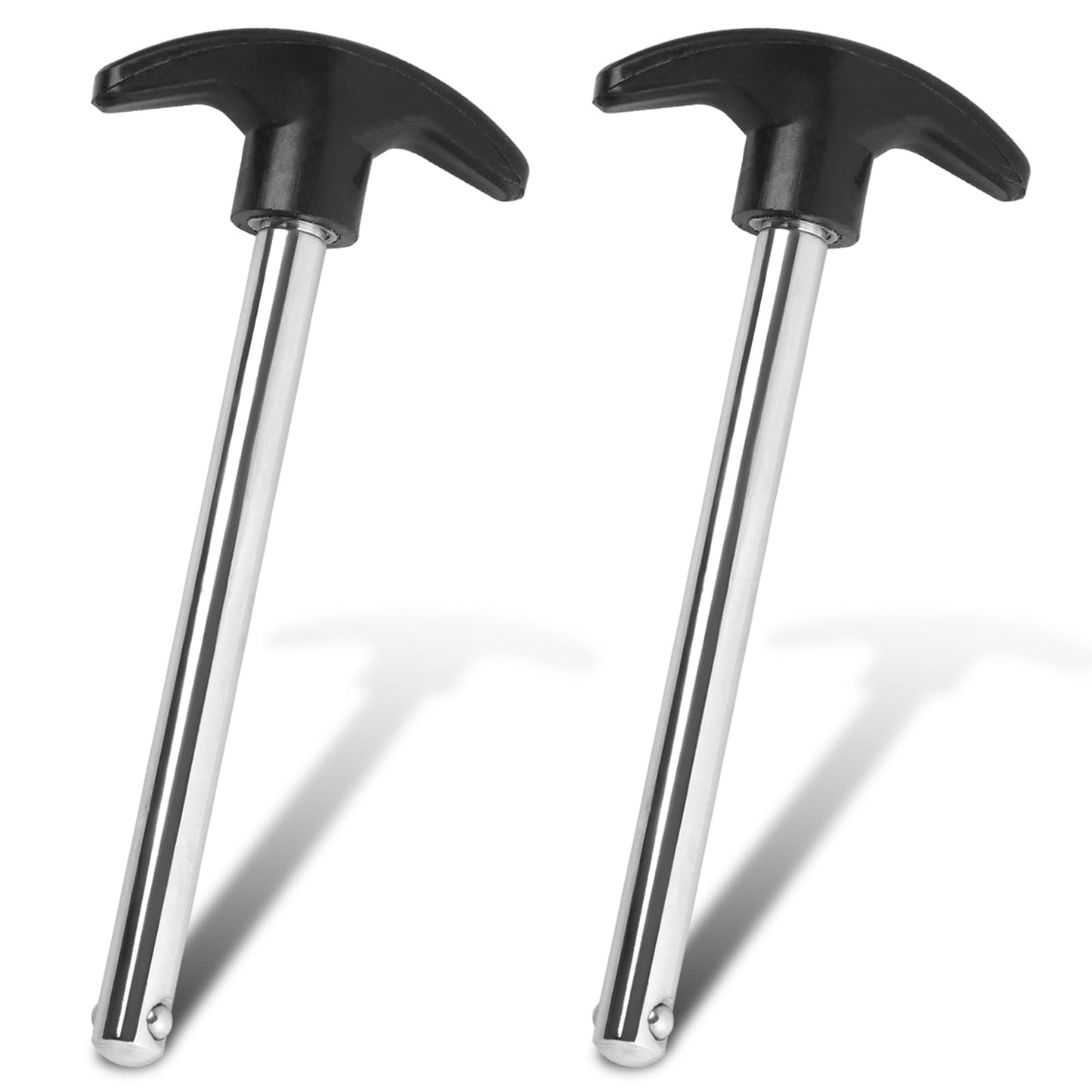BLMHTWO 2PCS Weight Pins for Weight Stack Machine, Weight Stack Pin Replacement, Gym Pins for Weight Stack (3/8" Diameter; 4.4" Locking Space)