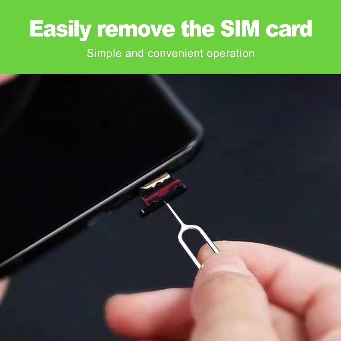 CeroDimo 16 Pack SIM Card Ejector Tool Kit SIM Tray Opener Pin Universal Removal Key for Phones Tablets and Most