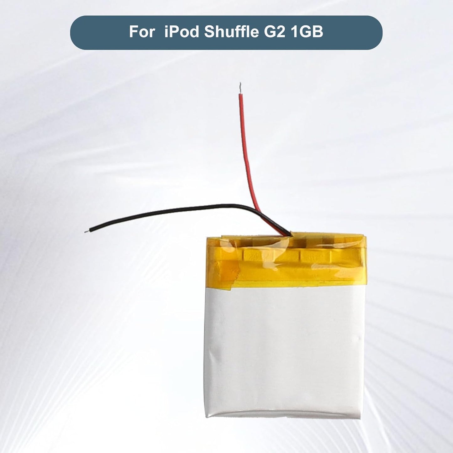 E-YIIVIIL 616-0274 G2 1GB, G3 MP3 3.7V 100mAH, Replacement Battery for iPod Shuffle Player Battery, with Repair Tool