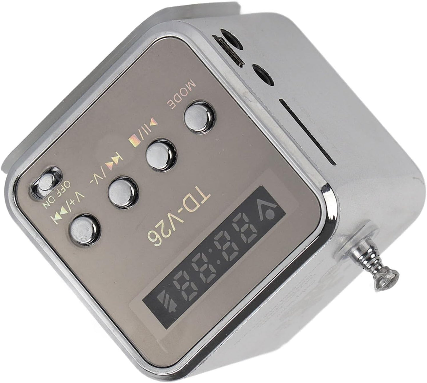 CCYLEZ Portable AM FM Radio with Bluetooth Music Speaker, Vintage Mini Speaker Retro Radio, Portable Bluetooth Speaker