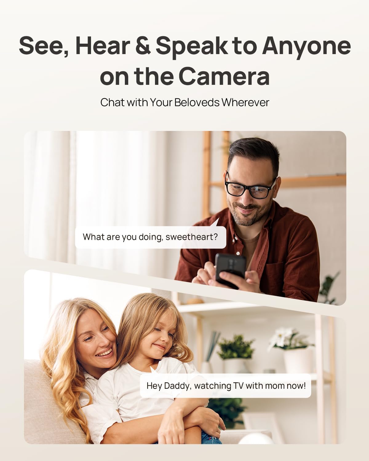 Anona 4K 360 2.4G/5G 6, Pano UHD Indoor Camera, Pet/Dog/Baby Security Camera with Phone App, Pan-Tilt, Dual-Band Wi-Fi