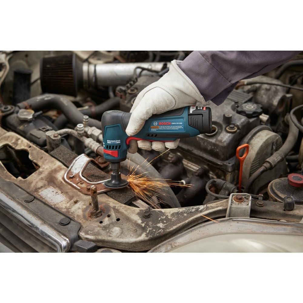 Bosch GWG12V-20SN 12V Max Brushless 1/4 In. Right Angle Die Grinder