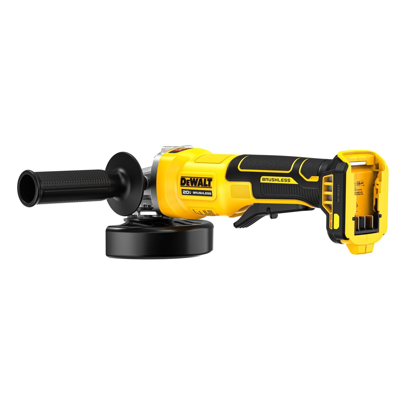 DEWALT 20V MAX Cordless 4 1/2 Inch Paddle-Switch Grinder, Bare Tool Only (DCG408B)