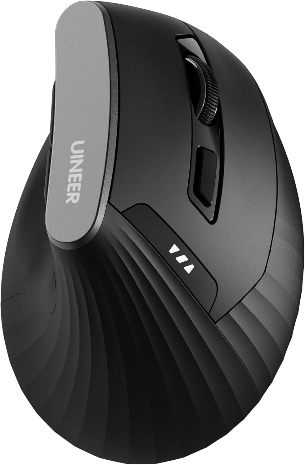 Uineer (BT4.0/5.0 2.4G) 3 4 Wireless Ergonomic Mouse, Bluetooth Mice and Rechargeable Vertical Mouse, Multi-Device