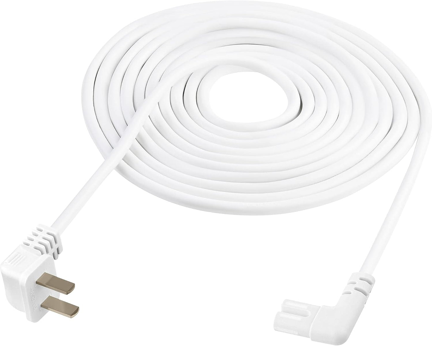 Vebner 17-Foot 90 (17-Foot, Extra Long Power Cord Compatible with Samsung and LG TV LED Smart Screens and Many Other