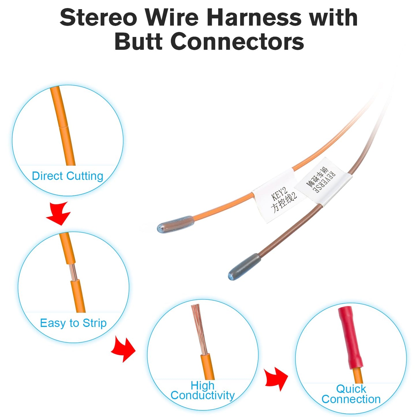 24Pin 2 3 5 6 CX-5 CX-7 CX-9 MX-5 Android Radio Harness Kit Car Stereo Wiring Harness Adapter Antenna Connector