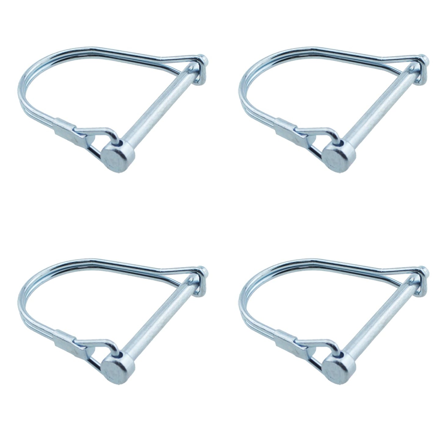 TAODAN 4PCS 3/16x1.97inch Miniature Safety Coupler Pin Full Marine Grade 316 Stainless Steel Shaft Locking Pin Safety Connector Pin Suitable for Table Saw Gardening Lawn Trucks