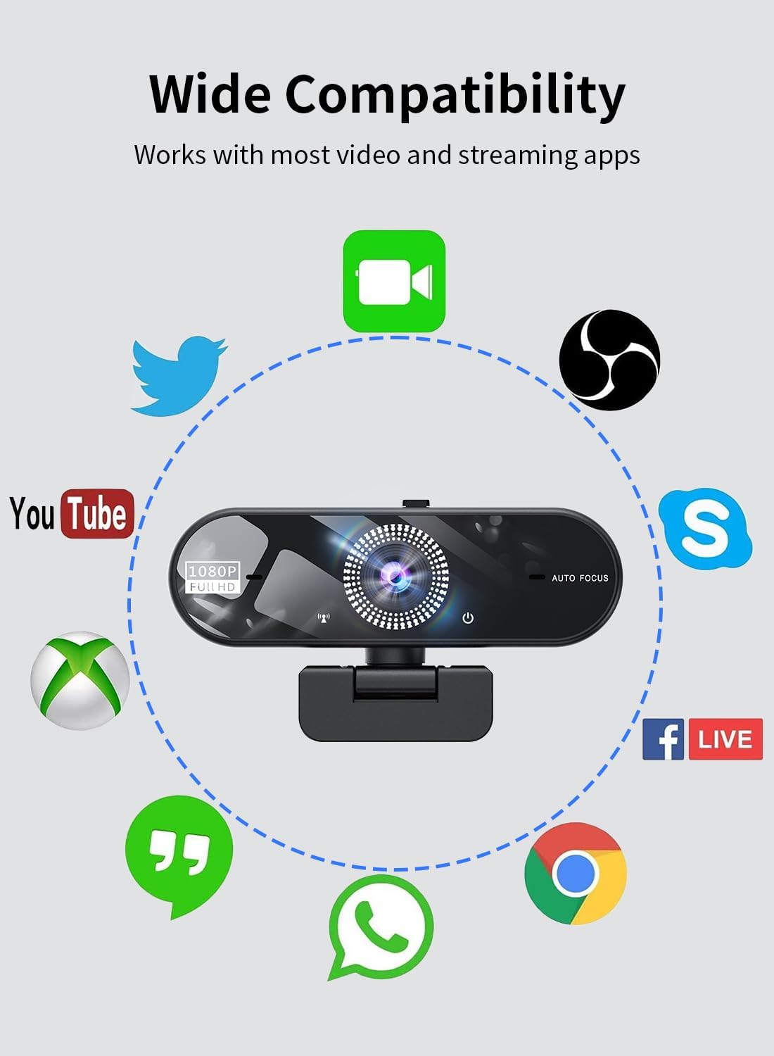 JMNGSHU Computer Web Camera