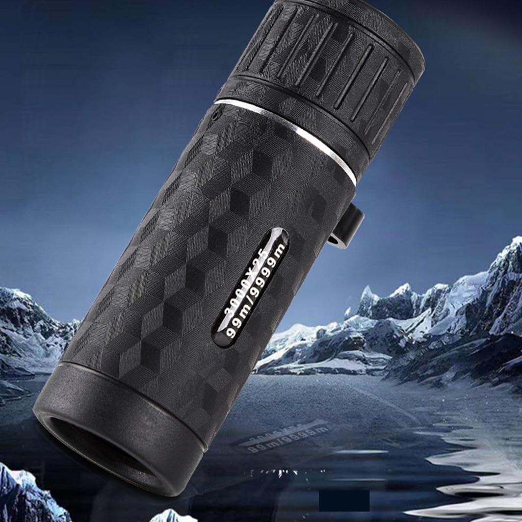 Generic 30x50 Monocular, Telescope for Adults High Powered with Smartphone Adapter Tripod, High-Definition Low Light