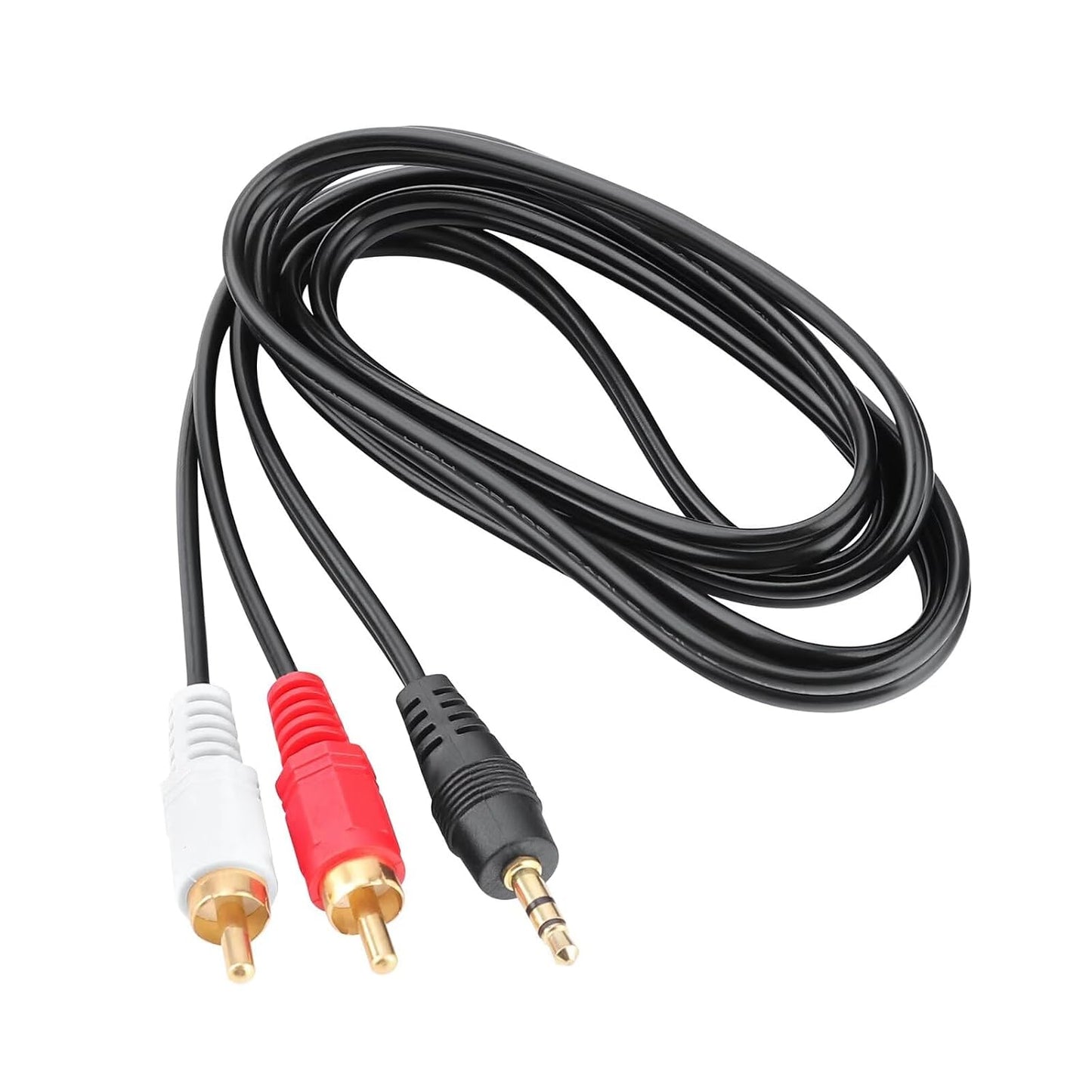 MDCGPower 3.5 mm 2 5 Solo5 15 20 QC2 QC15 2 3 to RCA Stereo Cable Audio Cord Compatible with TV Soundbar Sound Home