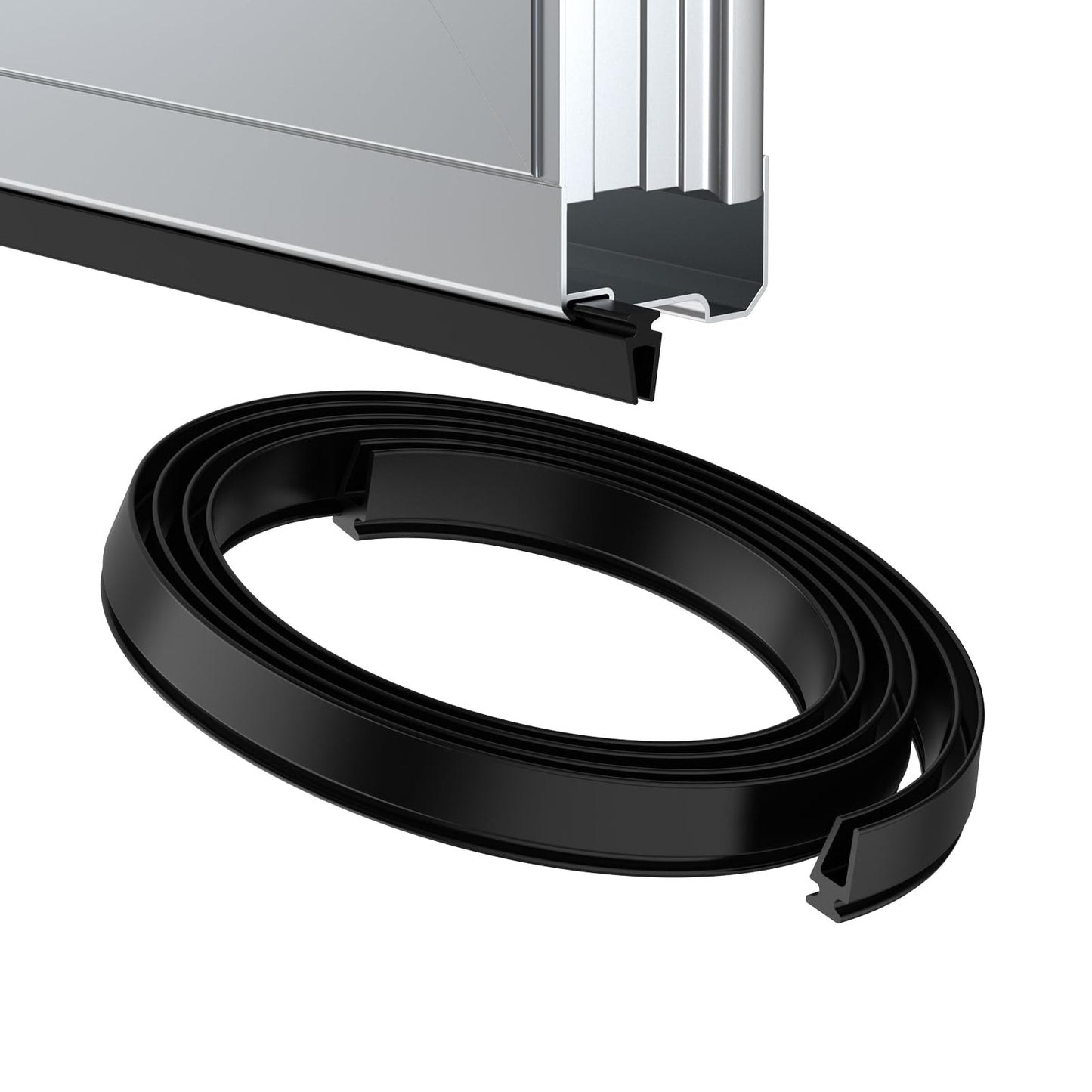 Storm Door Sweep Replacement for Larson Storm Door Expander Sweep, CH9030501 Sweep for Vinyl and Metal Door Sweep Assembly - Style 2