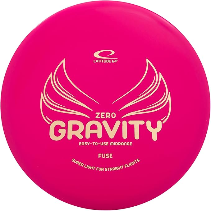 Latitude 64 Gravity Disc Golf Beginner Set | 5-Pack Disc Golf Set | Pure, Fuse, Explorer, Saint, Diamond | Lightweight, Floating Plastic for Longer Flights | 120-130g (Colors May Vary)