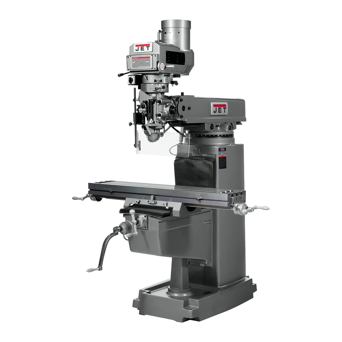 JET Variable-Speed Vertical Mill, X-Axis Powerfeed, ACU-RITE 203 DRO, 230/460V 3Ph (JTM-1050VS2)