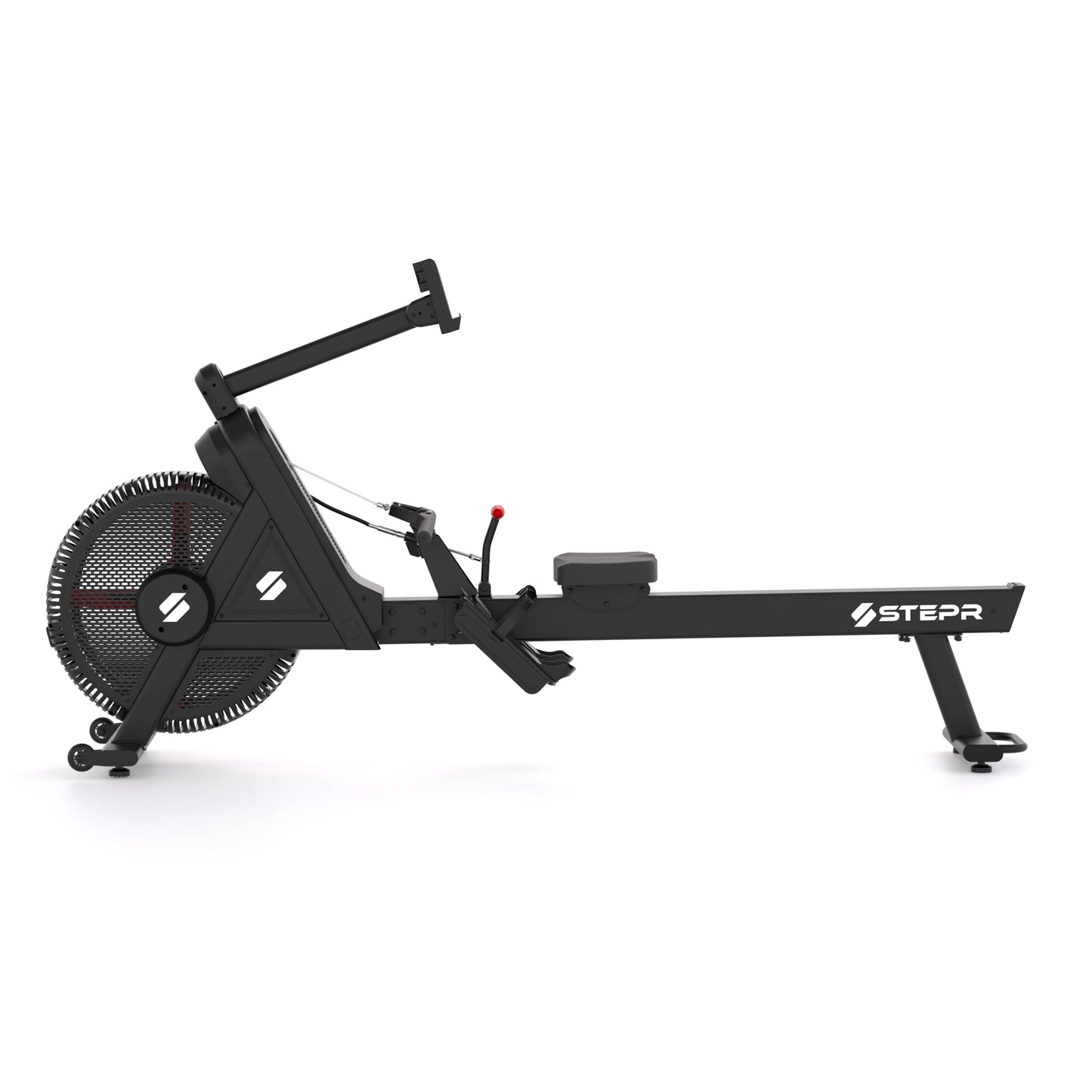 STEPR Rower XL VPR, Air Resistance Rower with Patented VPR Air Resistance Technology, Full-Body Ergometer