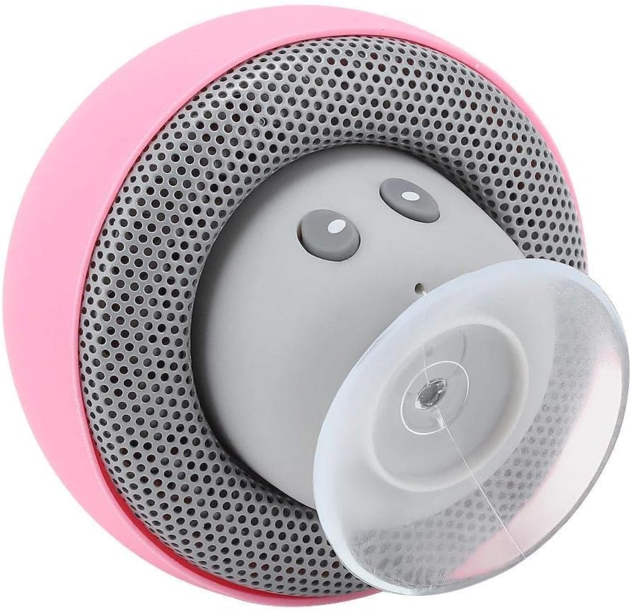 Socobeta Bluetooth Speaker Mini Portable Speaker Mushroom Subwoofer with Suction Cup Function