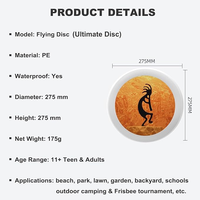 Anchor Outdoor Flying Disc Sailing Anchor Ocean Ultimate Disc 175g for Boys Girls Men Women Birthday Christmas