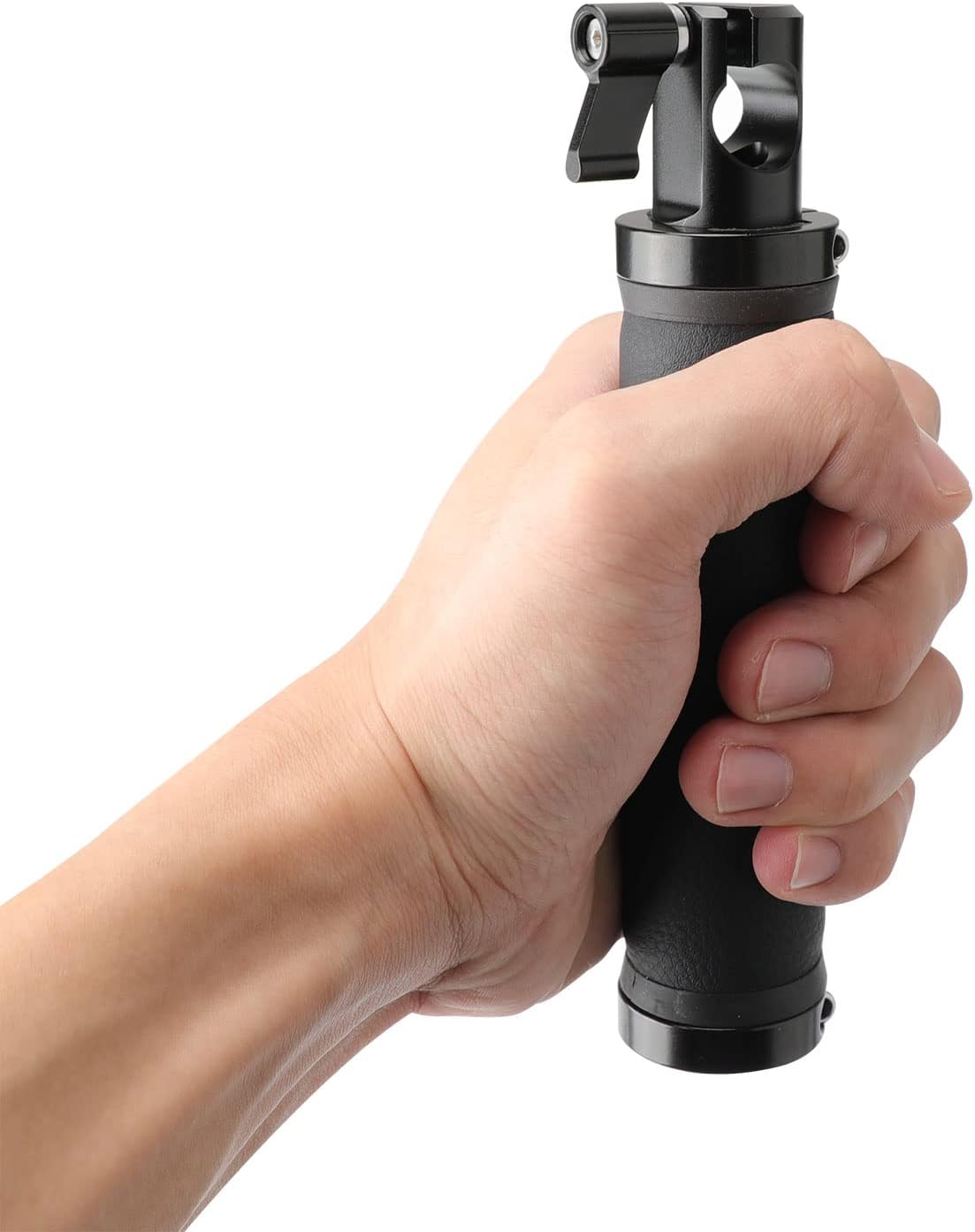 SZRIG 15mm Camera Handle Grip with Rod Hole for DSLR SLR Video Support Shoulder Rig