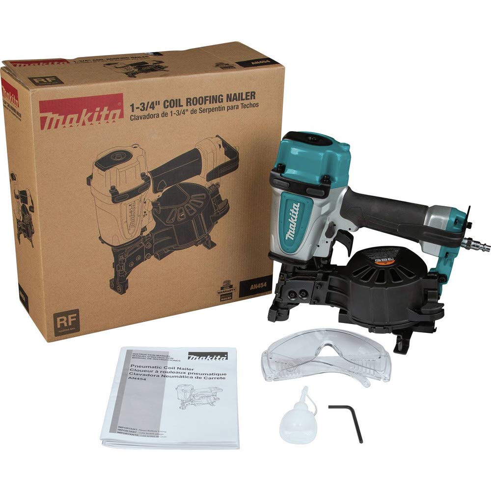 Makita AN454 1-3/4" Coil Roofing Nailer