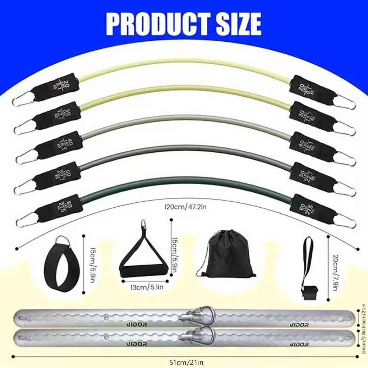 Resistance Band Wall Mount System - Heavy Duty Wall Anchor for Resistance Bands, Workout Wall Anchor with Aluminium Bracket for Home Gym Cable Machine & Fitness (2 Rails and Green Resistance Band)